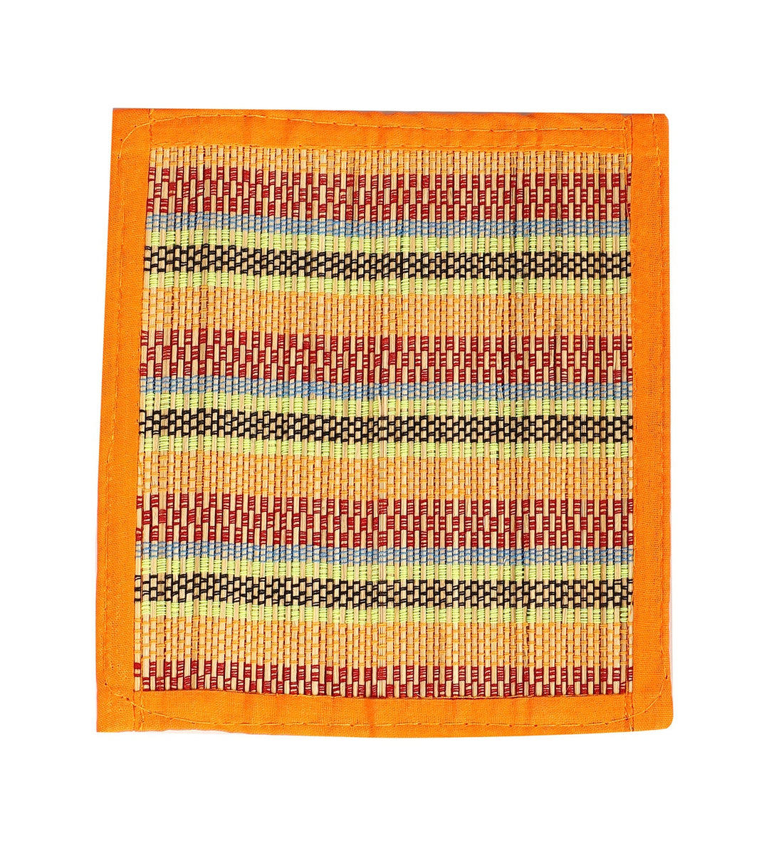 Bamboo Coasters - Multi Orange