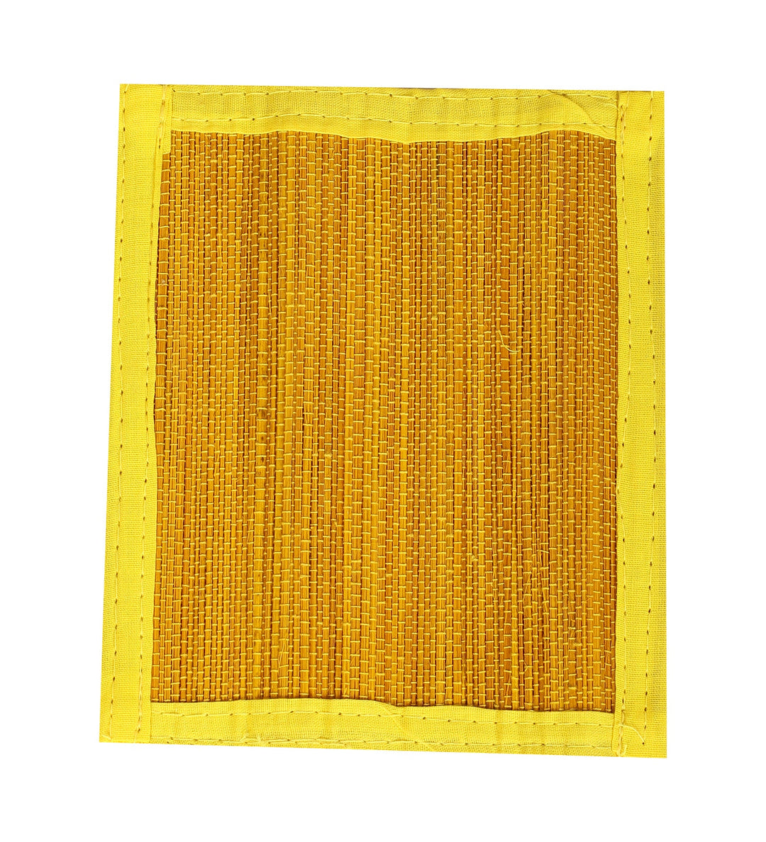 Bamboo Coasters - Yellow