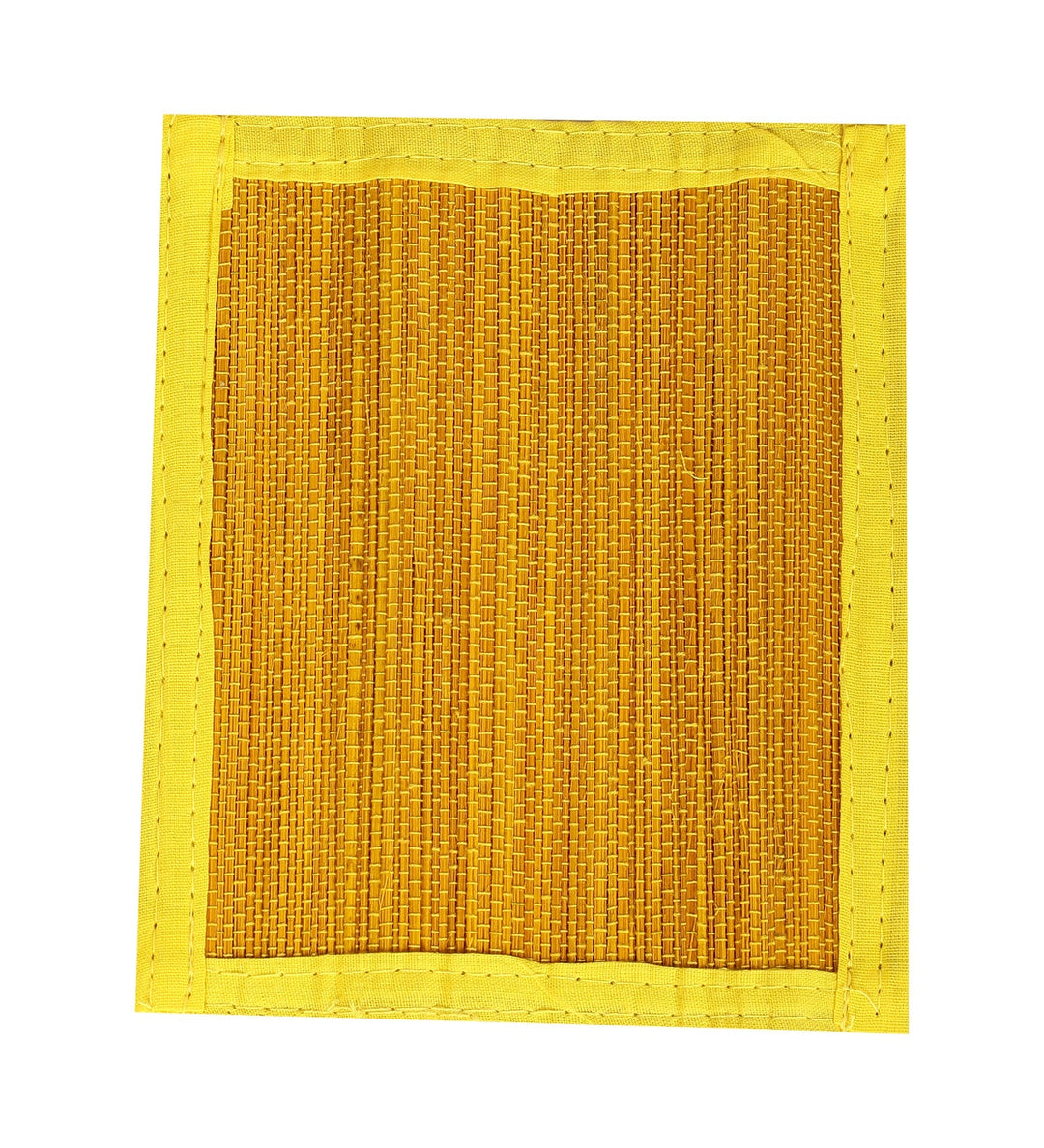 Bamboo Coasters - Yellow