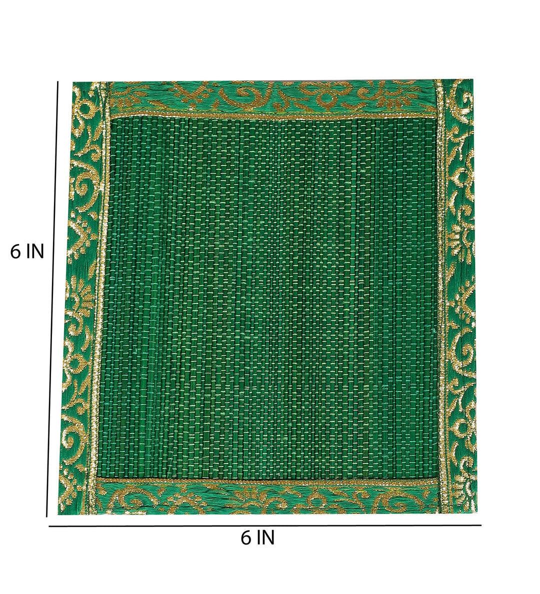 Bamboo Coasters - Green