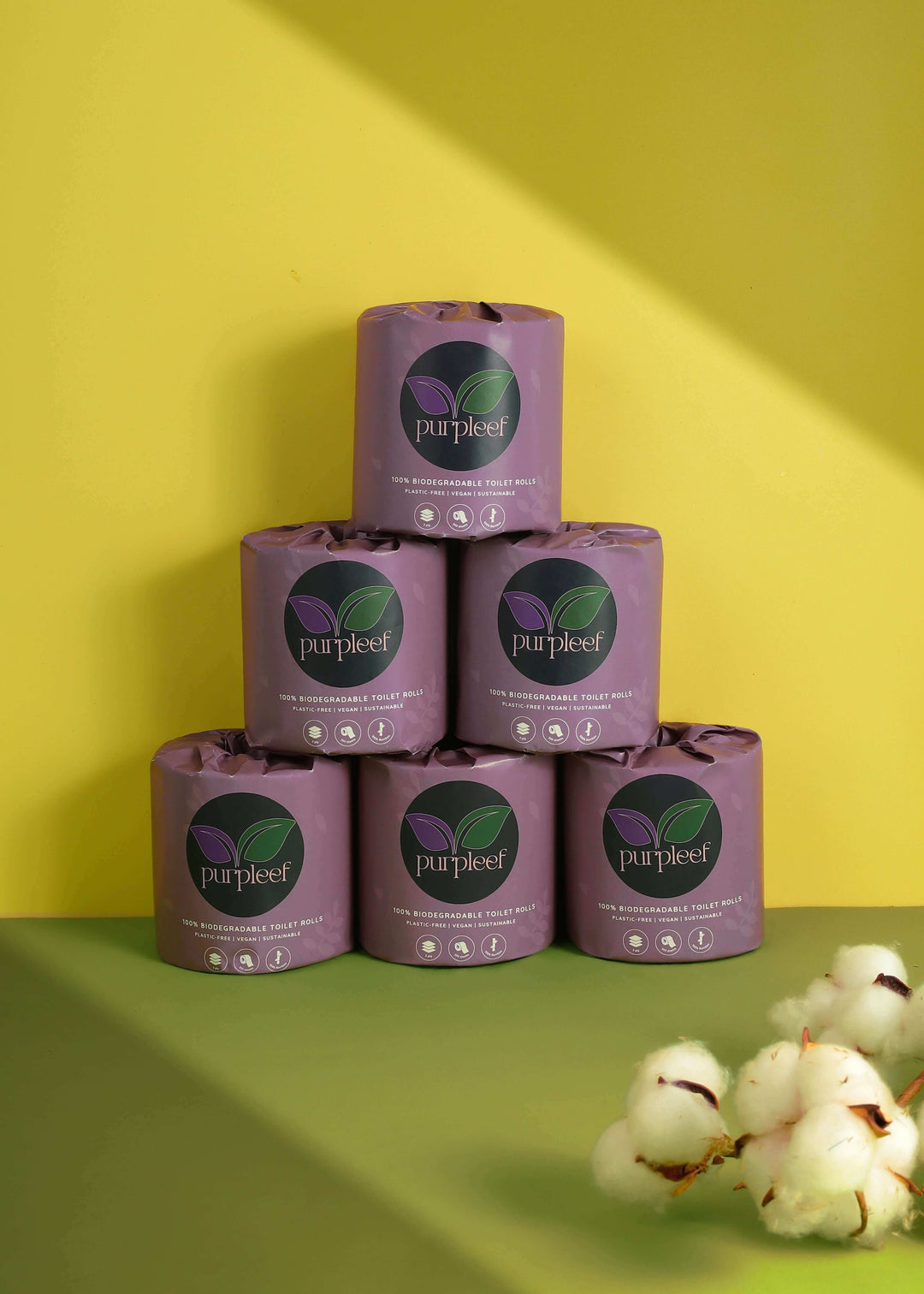 100% Biodegradable toilet rolls by purpleef