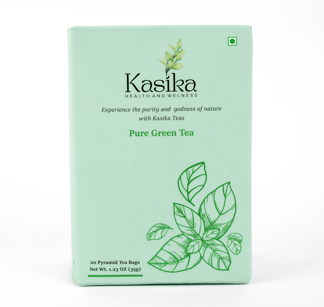 Kasika Pure Green Tea Leaves in Pyramid Tea