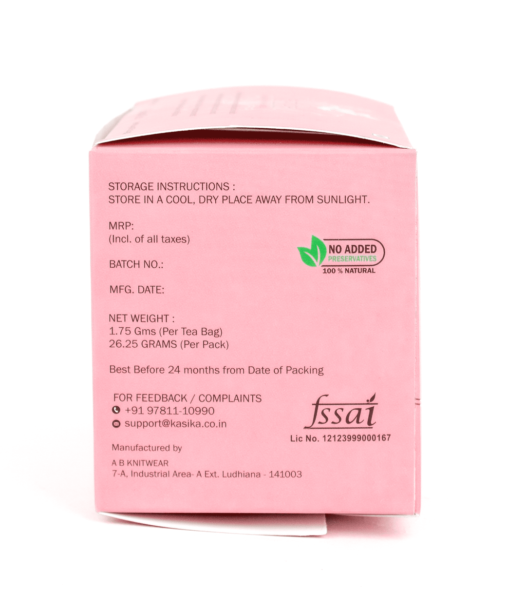 Kasika Hibiscus Flower Herbal Tea – 15 Pyramid Tea Bags | 100% Natural, Caffeine-Free | Rich in Antioxidants | Supports Heart Health & Immunity | Hot & Iced Herbal Tea | Vegan & Gluten-Free