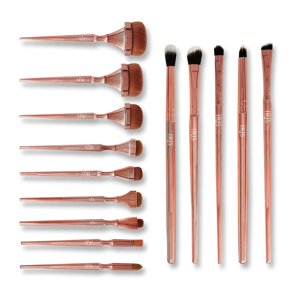 Iris Cosmetics Luminous Complete Brush Set | 14 Pieces