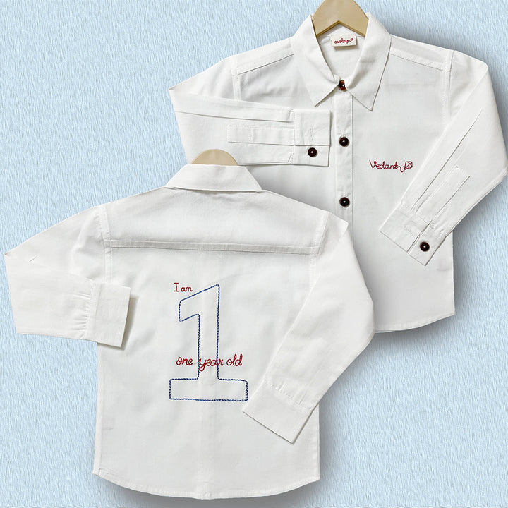 I am One äóñ Personalized Birthday Shirt