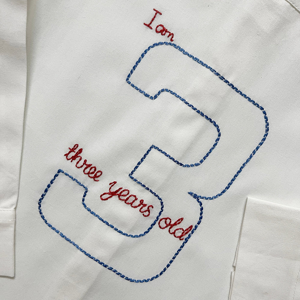 I am Three äóñ Personalized Birthday Shirt