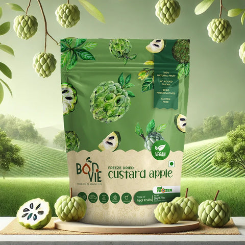 Bonvie Freeze Dried Custard Apple - 20 grams