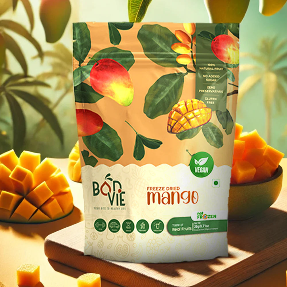 Bonvie Freeze Dried Mango - 50 grams