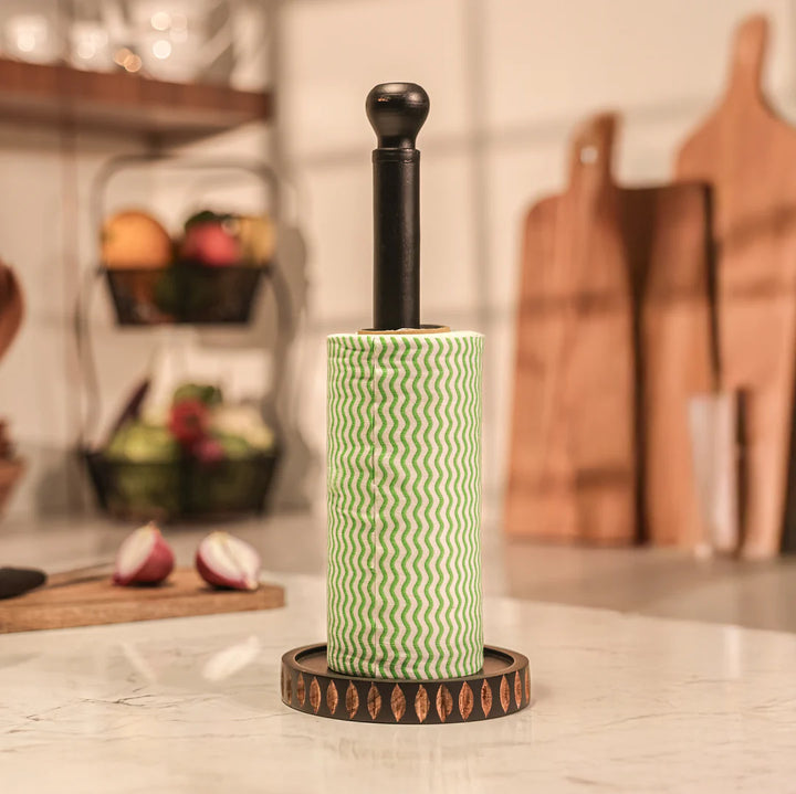 Ireka Homes Dusk Napkin Holder – Handcrafted Paper Napkin Stand with Decorative Base – Ideal for Kitchen & Dining