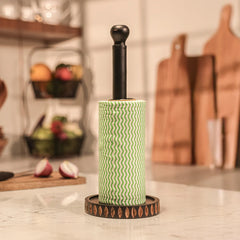 Ireka Homes Dusk Napkin Holder – Handcrafted Paper Napkin Stand with Decorative Base – Ideal for Kitchen & Dining