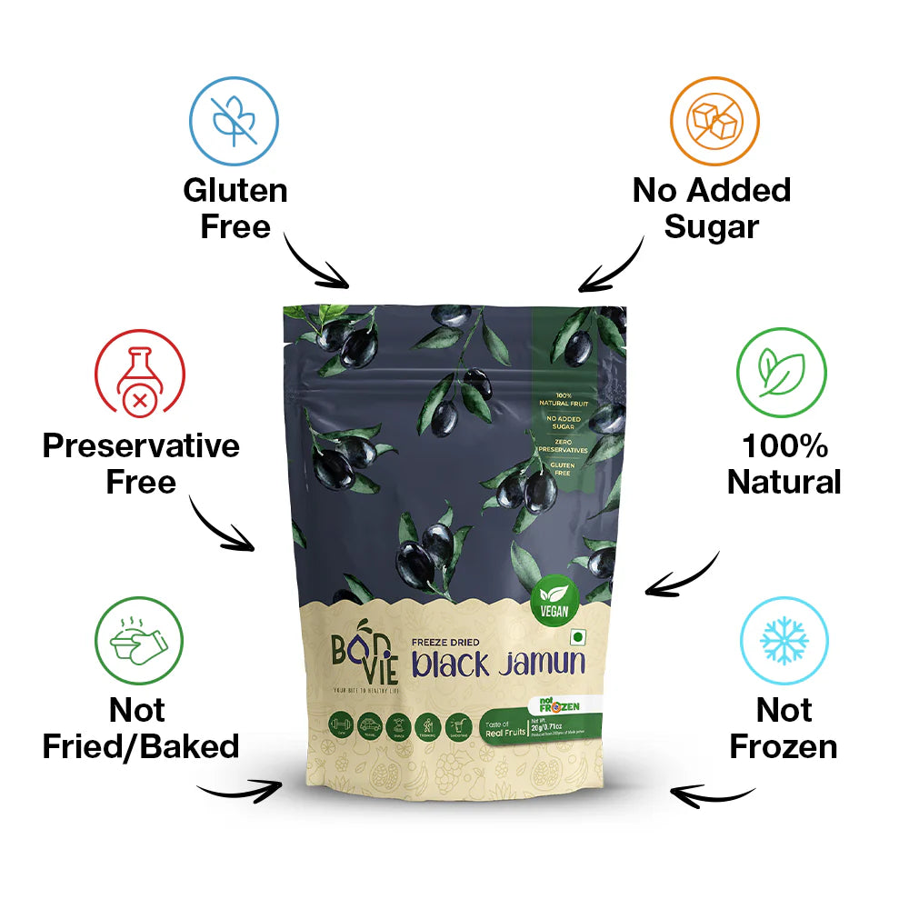 Bonvie Freeze Dried Jamun 20 grams