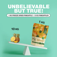 Bonvie Freeze Dried Pineapple - 50 grams