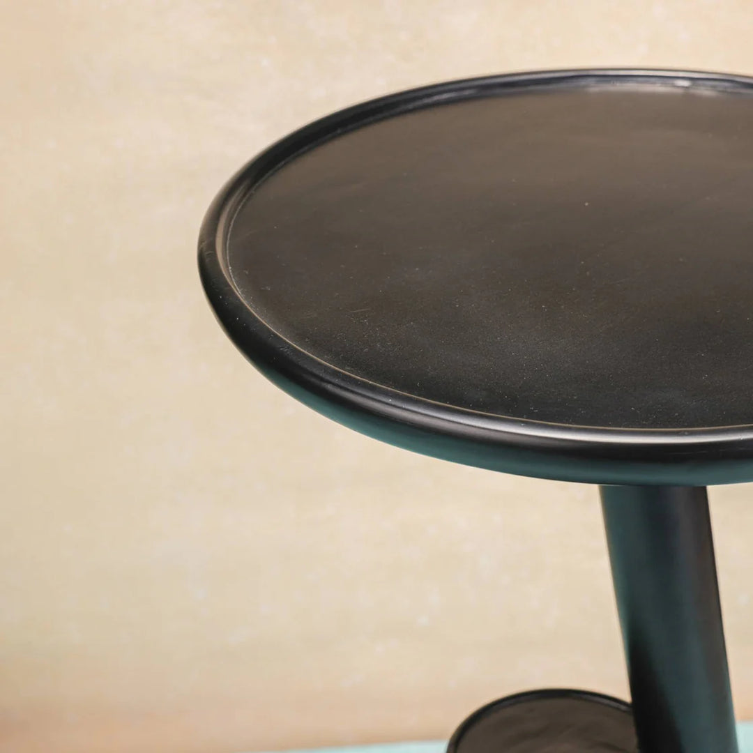 Ireka Homes Raven Wooden End Table – Handmade, Sustainable, Durable – Perfect for Living Rooms, Bedrooms, & Home Décor