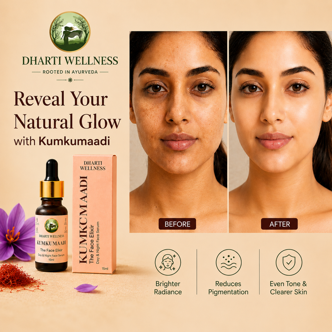 Kumkumaadi Day & Night Face Serum -  Anti Aging | Anti - Pigmentation | Brightening | Anti Acne | Clear Skin