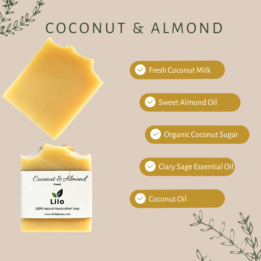 Lilo Naturals Coconut & Almond | For Oily Skin