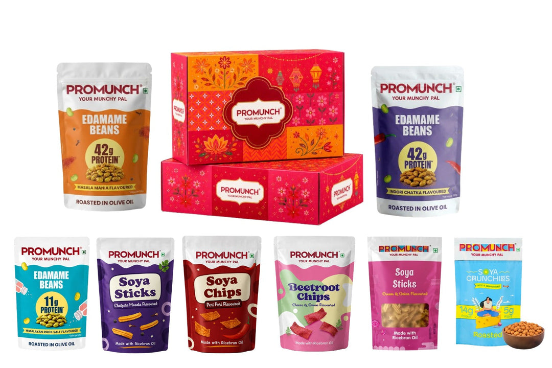 PROMUNCH Gift Hamper | Assorted Healthy Snacks Box