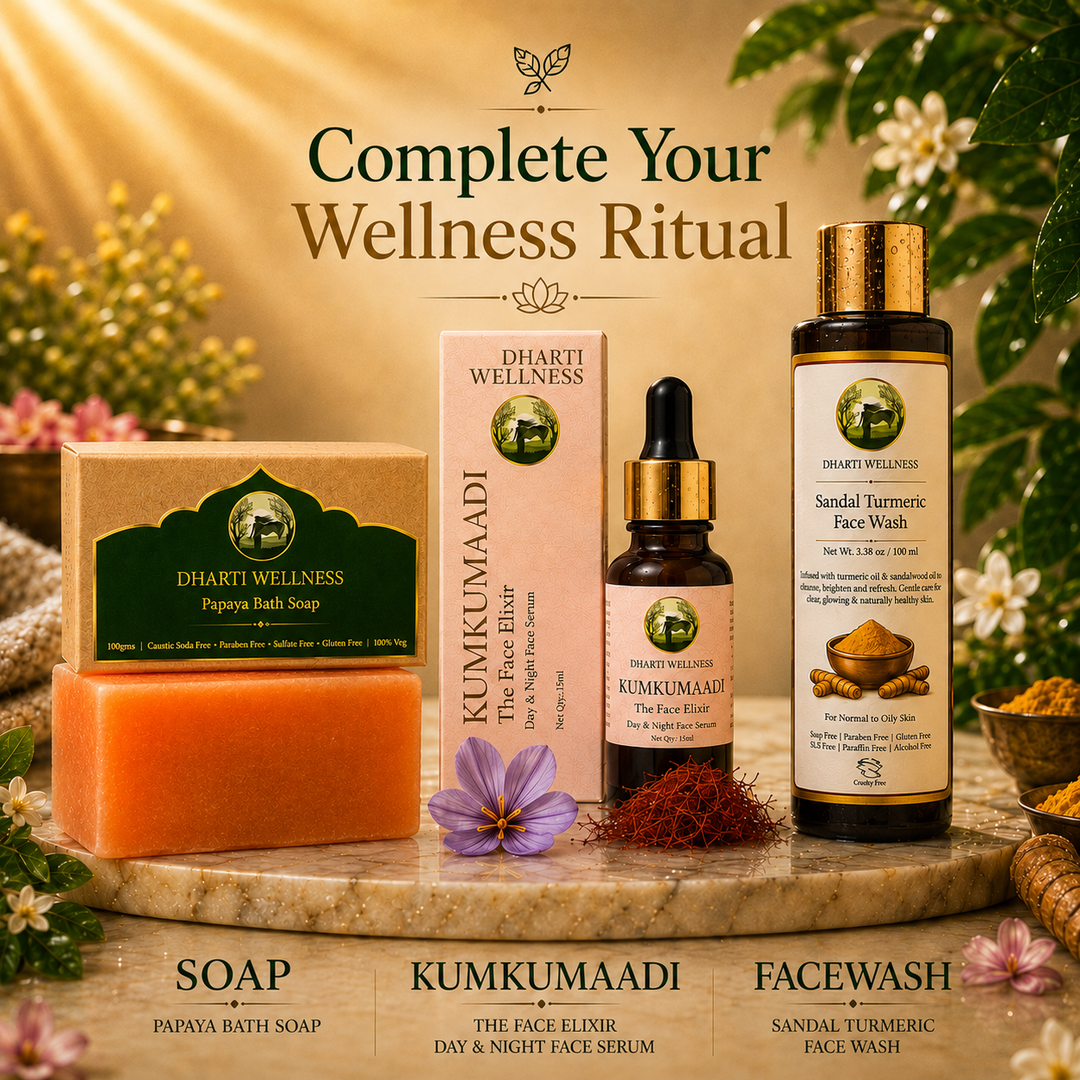 Papaya Bath Soap -  Organic | Natural | Caustic - Soda Free | For Dry - Skin | Nourishing | Brightening | Glow