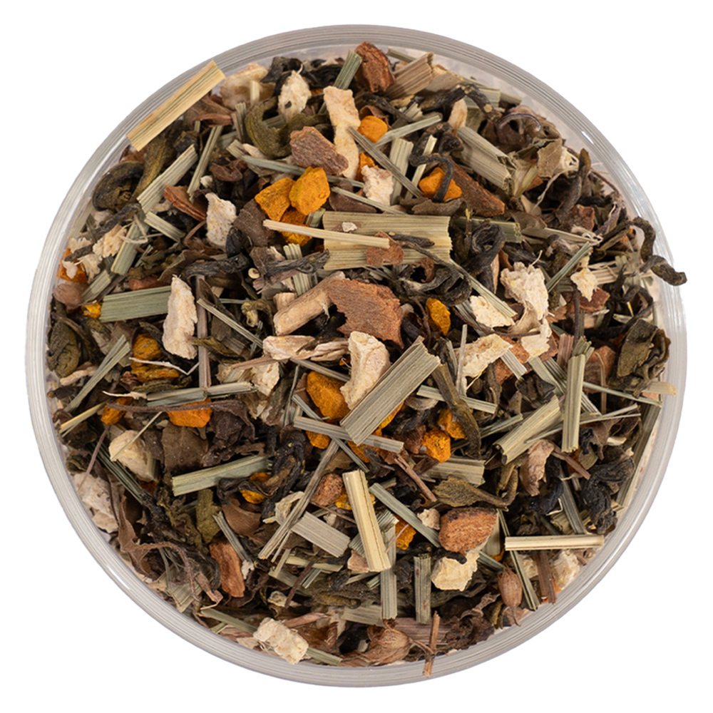 Ginger Turmeric Tea | Green Tea - 15 Count
