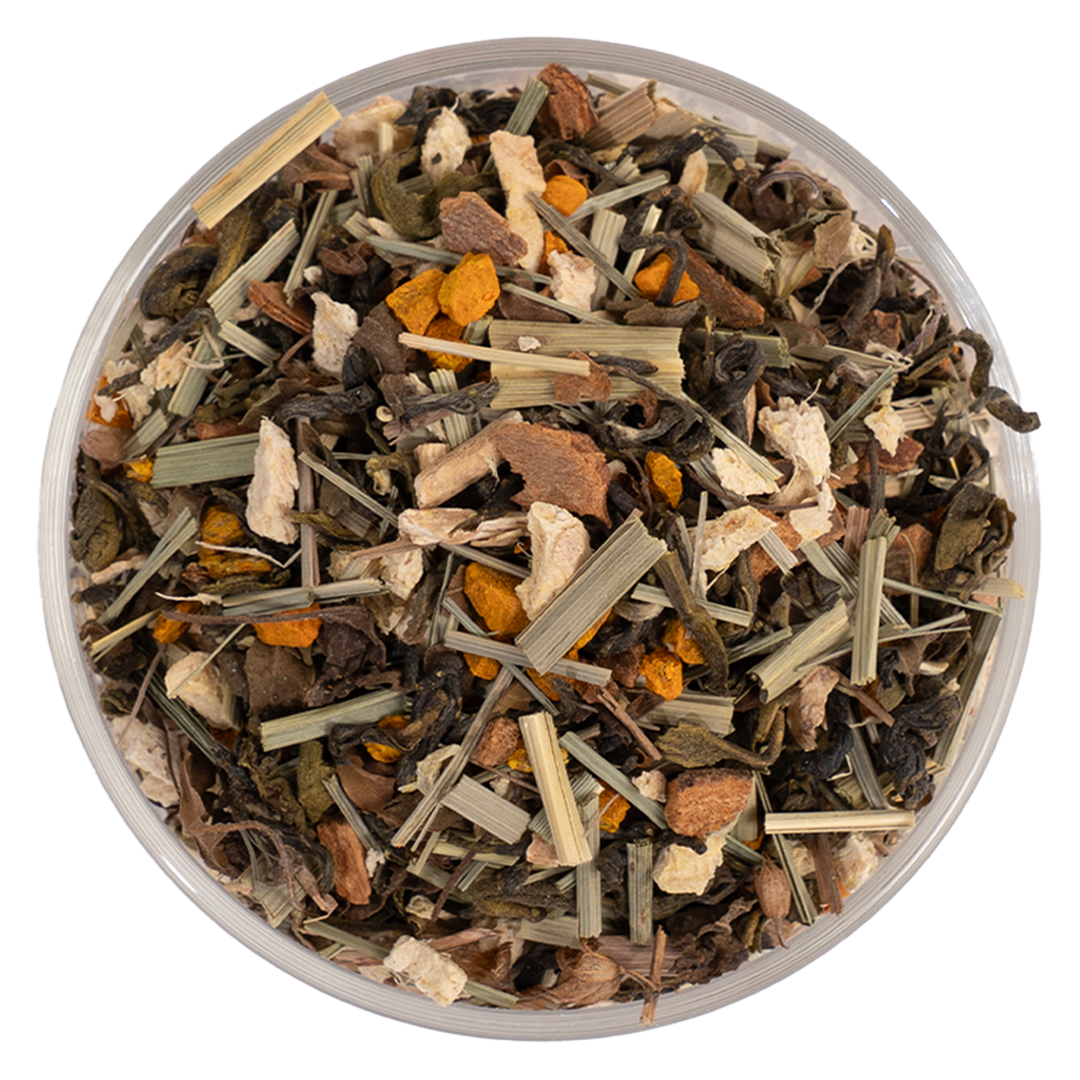 Ginger Turmeric Tea | Green Tea - 15 Count