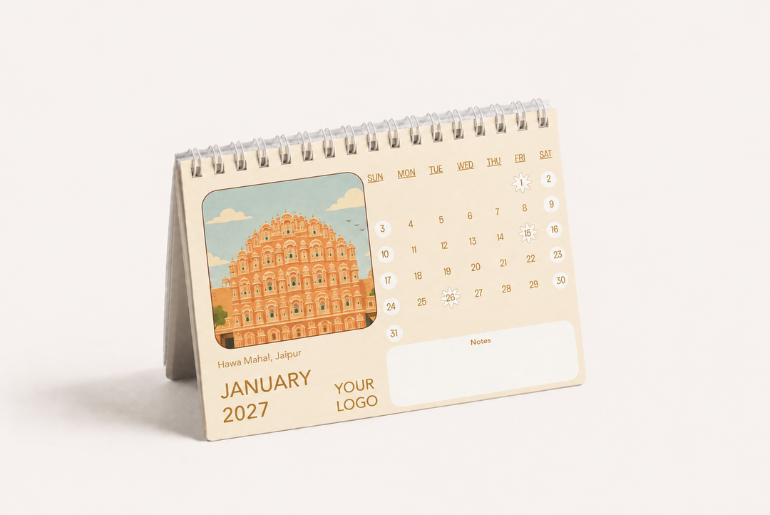 Indian Theme Calendar - Plantable Calendar