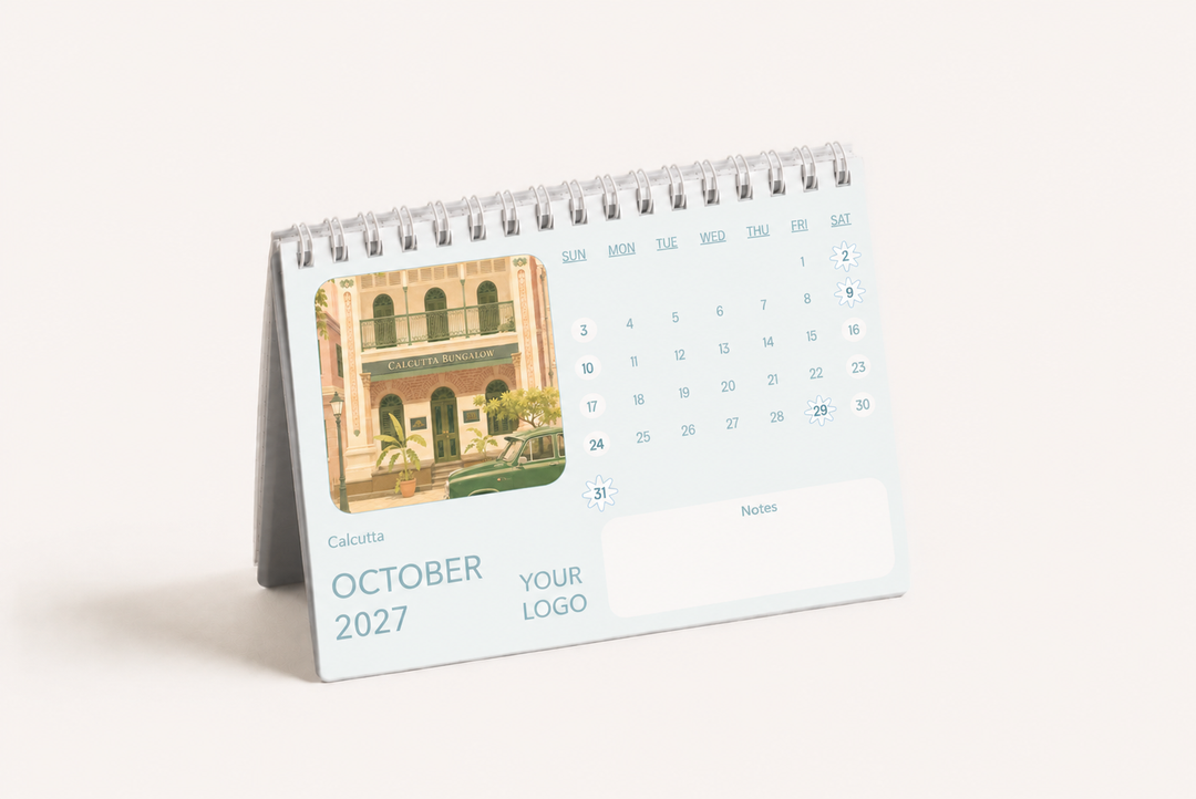Indian Theme Calendar - Plantable Calendar