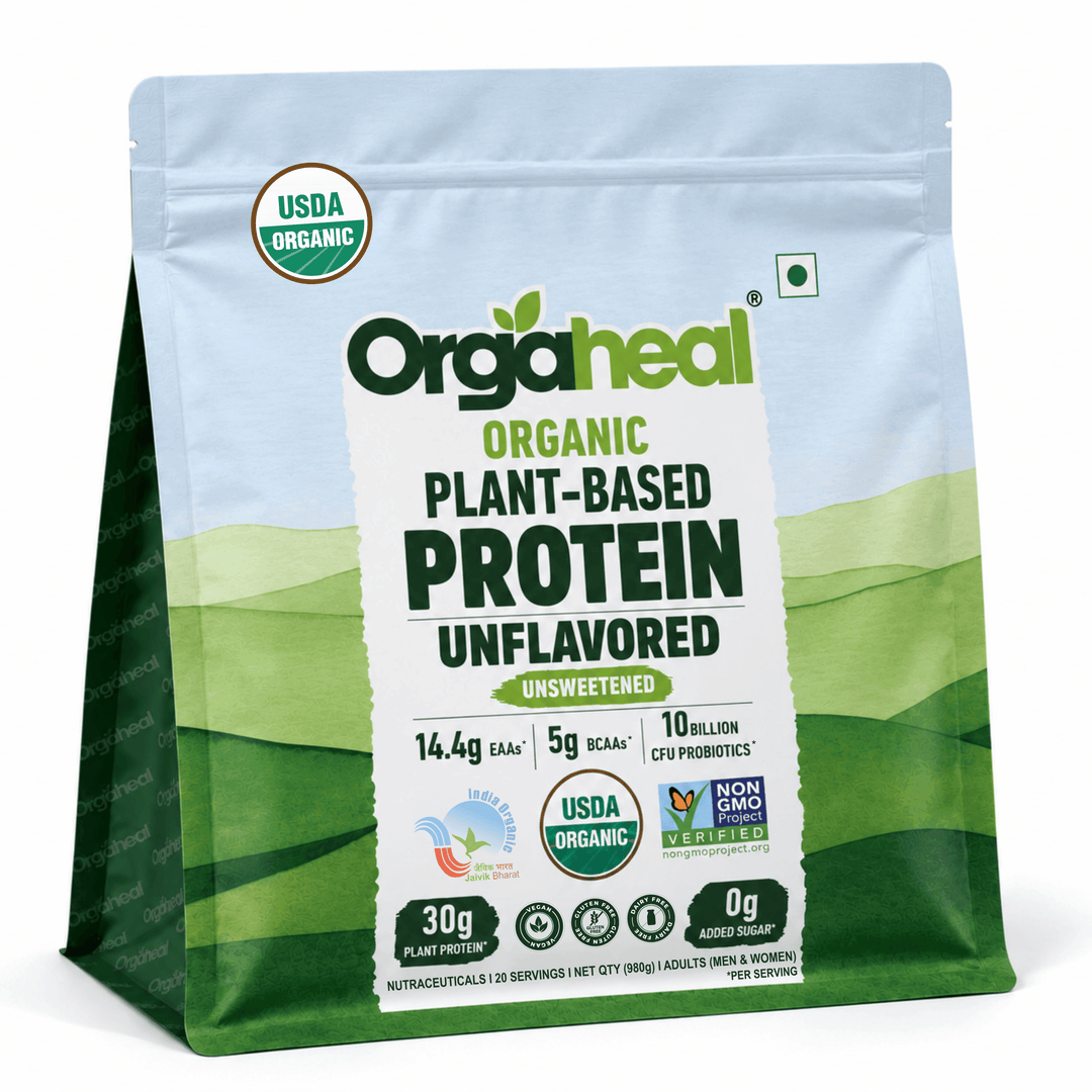 Organic Plant Based Protein Powder Unflavored | 980g