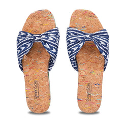 Greensole indigo wave womens sandal flip flop