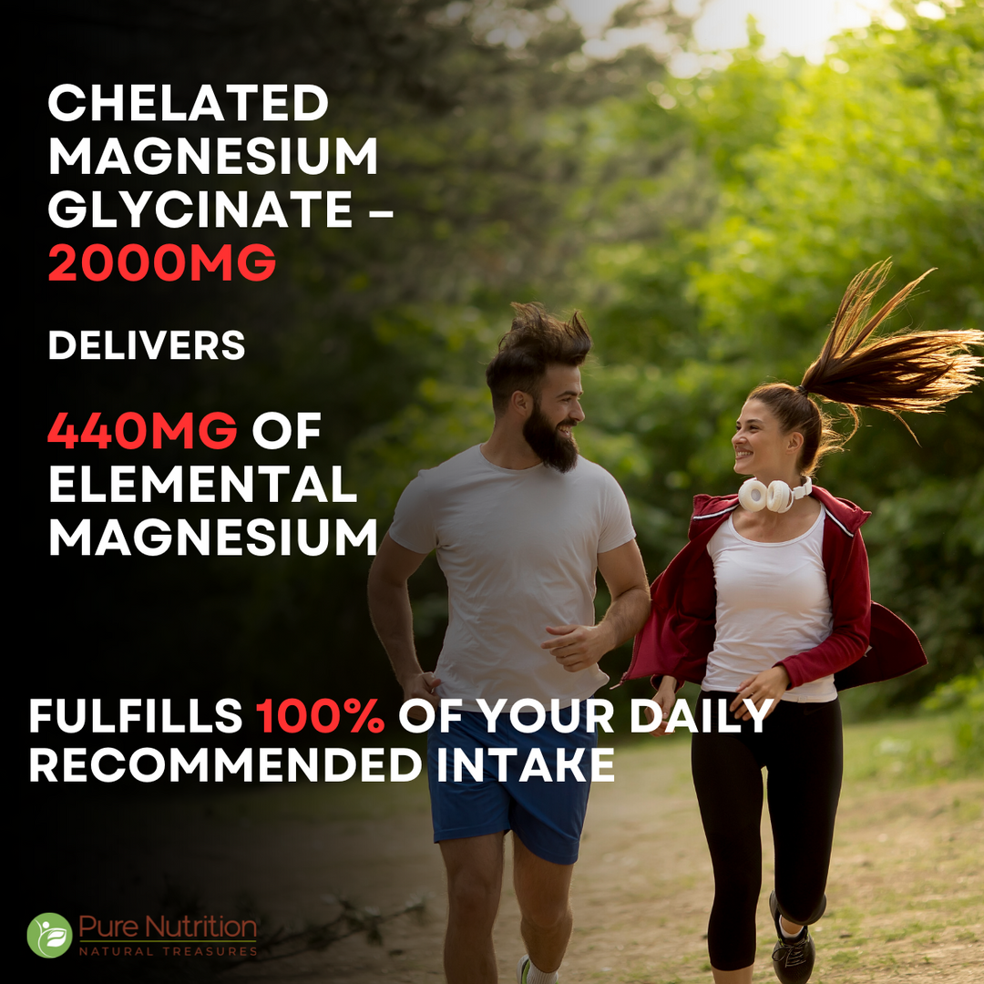 Chelated Magnesium Glycinate | Supports Relaxation, Muscle & Nerve Health