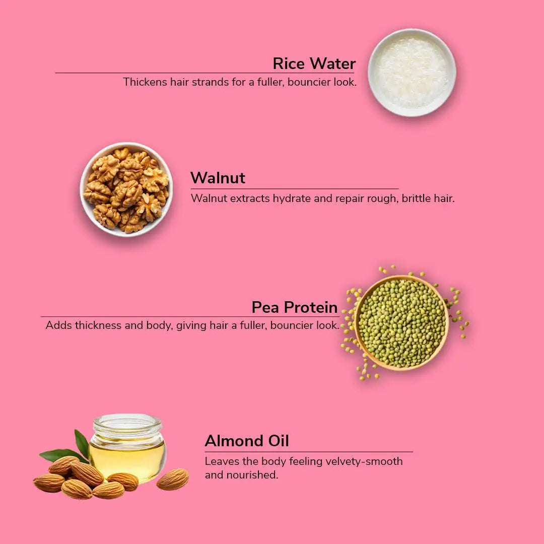 FreshLuxe Korean Skin Care Routine | AYUSH-Approved | Combo with Rice Water Shampoo and Facewash | Glass Skin & Shiny Hair.