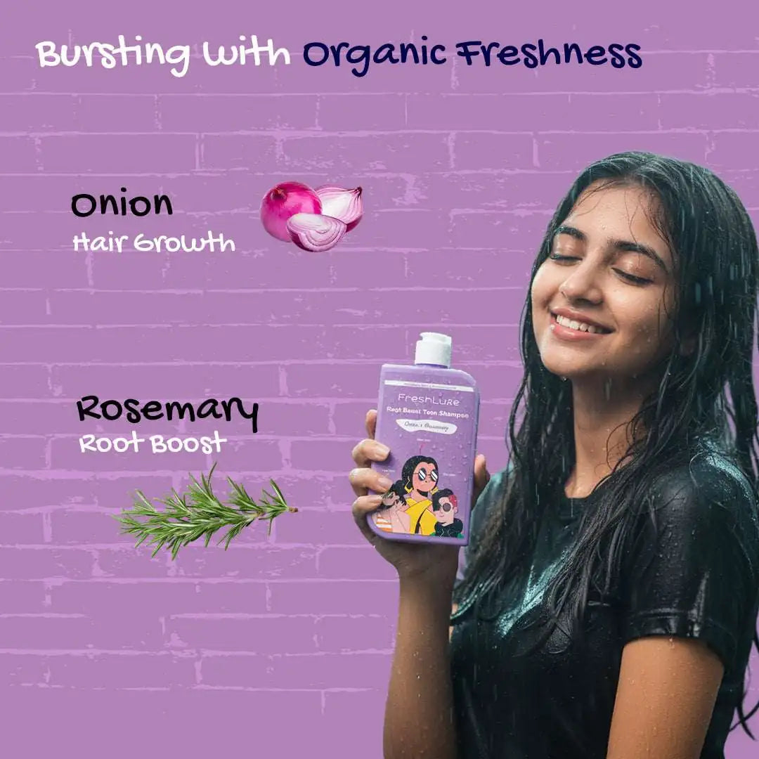 Teen Combo – Root Boost Shampoo & Ocean Splash Shower Gel