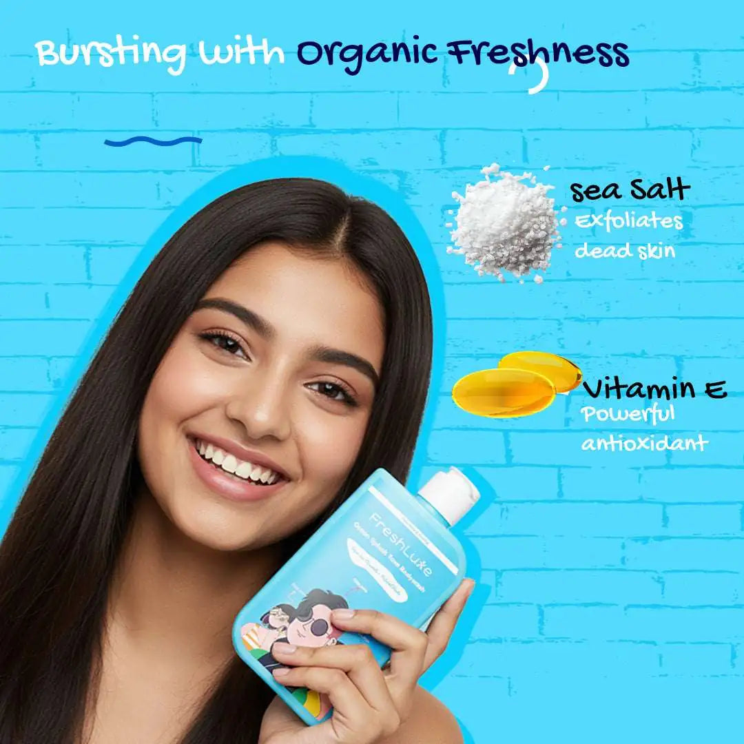 Teen Combo – Root Boost Shampoo & Ocean Splash Shower Gel