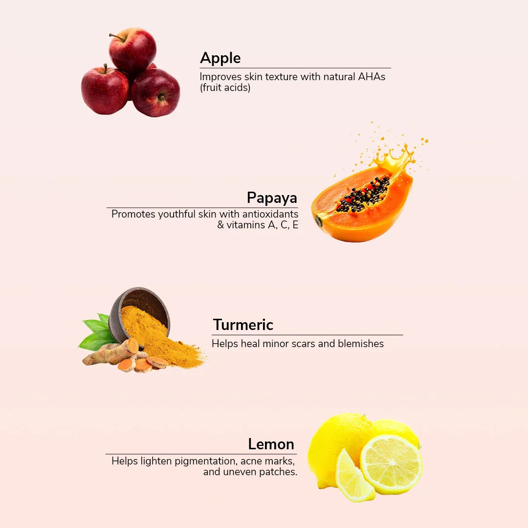 Fruit Nectar Face Wash | Glowing Skin & Reducing Dark Spots | Daily Use