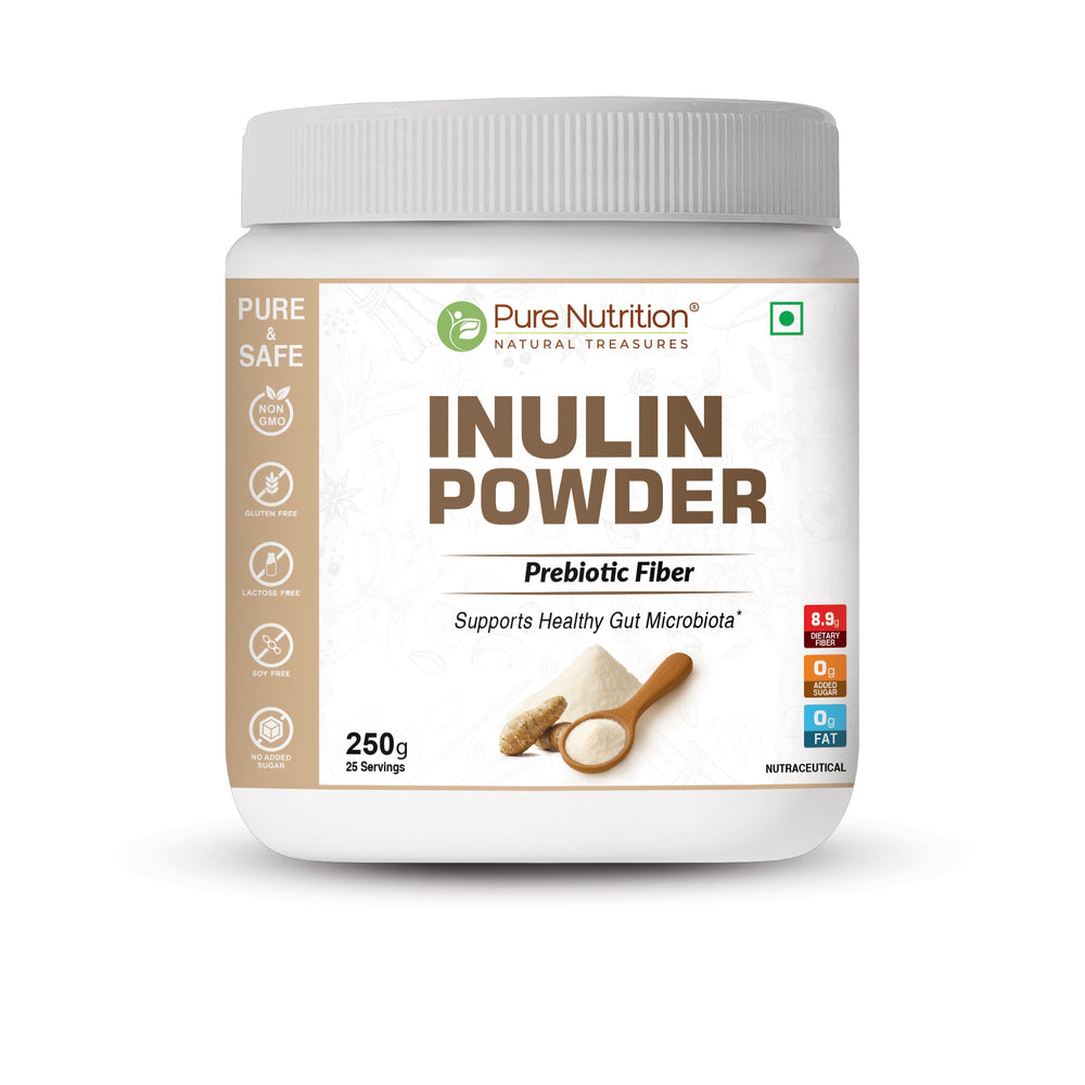 Inulin Powder Prebiotic Fiber 250g | Gut Health & Digestive Support