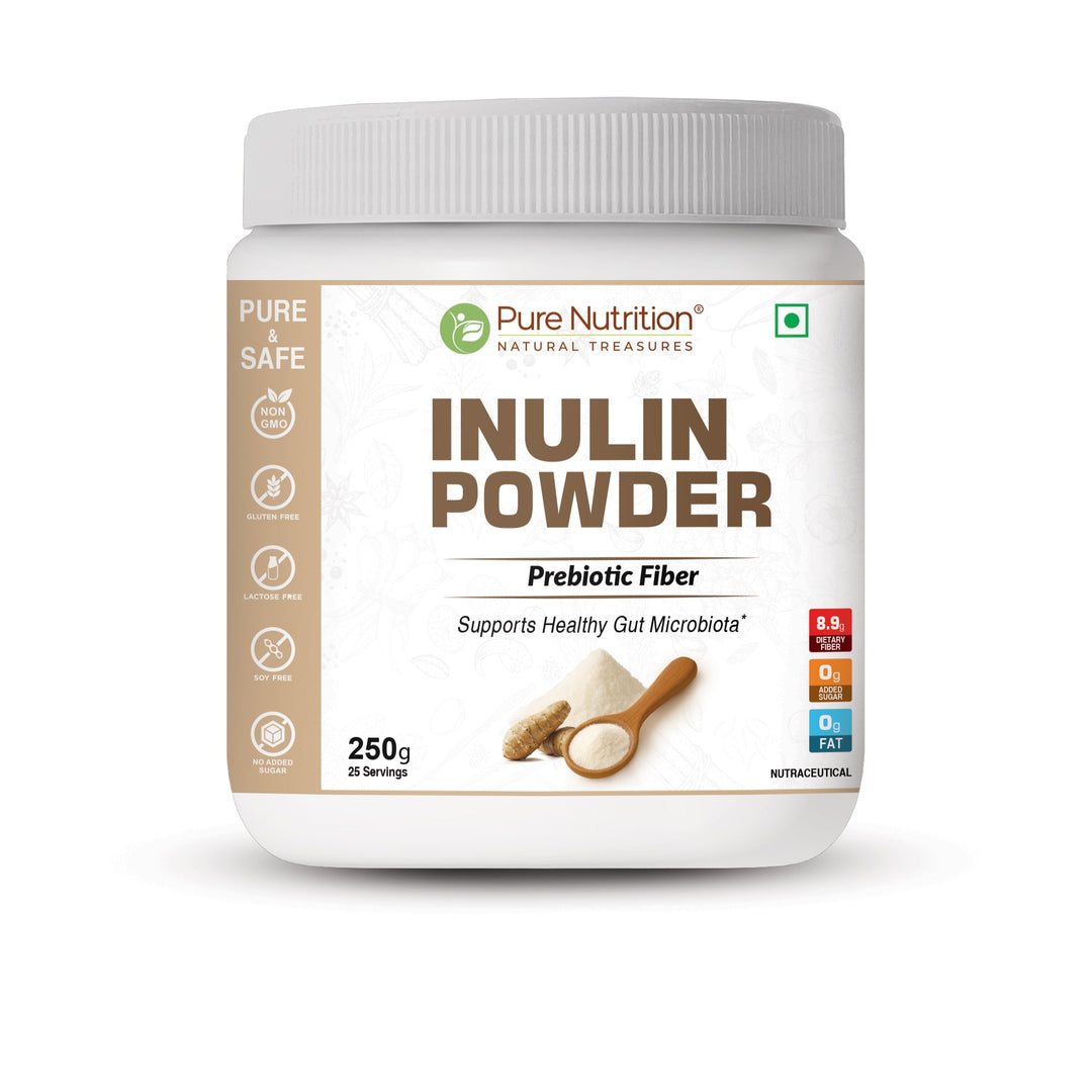 Inulin Powder Prebiotic Fiber 250g | Gut Health & Digestive Support