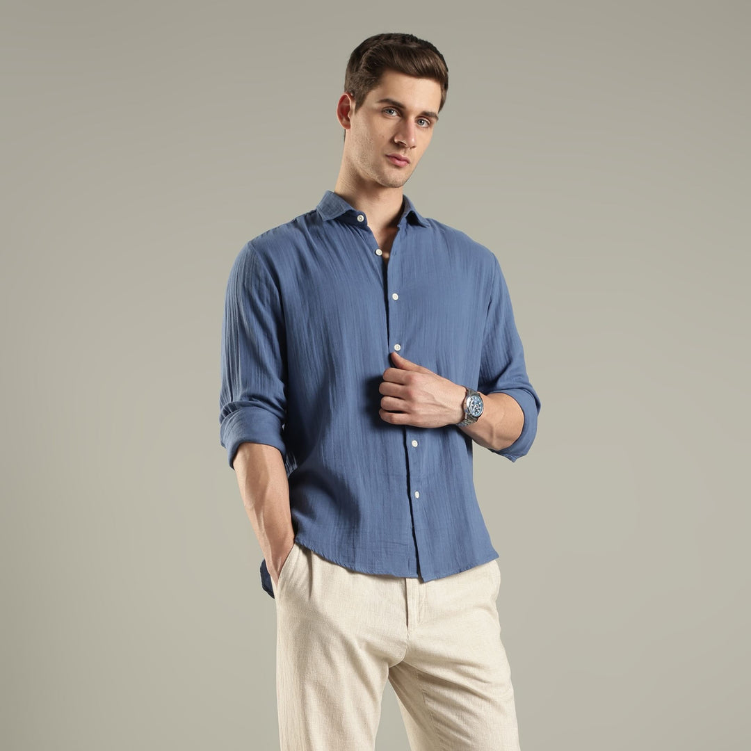 Islands of Loom Coast Gauze Shirt