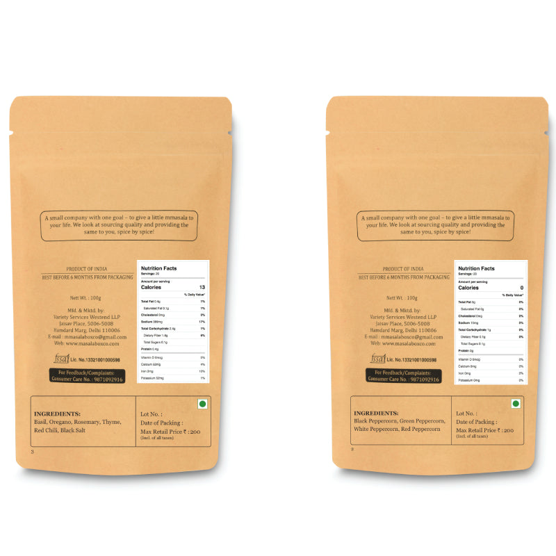 The MMasala Box Co Herb mix - 100 gms