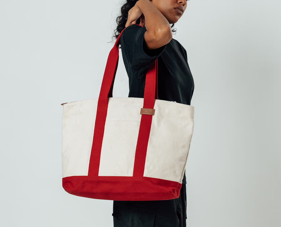 Field Tote(Green Navy,Ivory Green,Ivory Red,Khaki Clove,Mustard Clove,Olive Clove,Red)