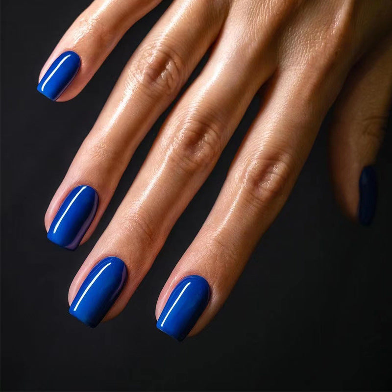 Royal Blue | Medium Square, Press-On Nails