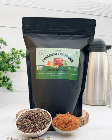 Jaggery Tea Premix - Cardamom (Elaichi) - Super Saver Pack - 750gm
