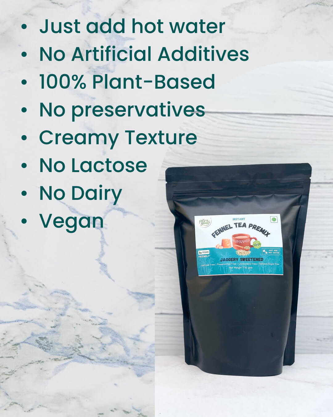 Jaggery Tea Premix - Fennel (Saunf) - Super Saver - 750g