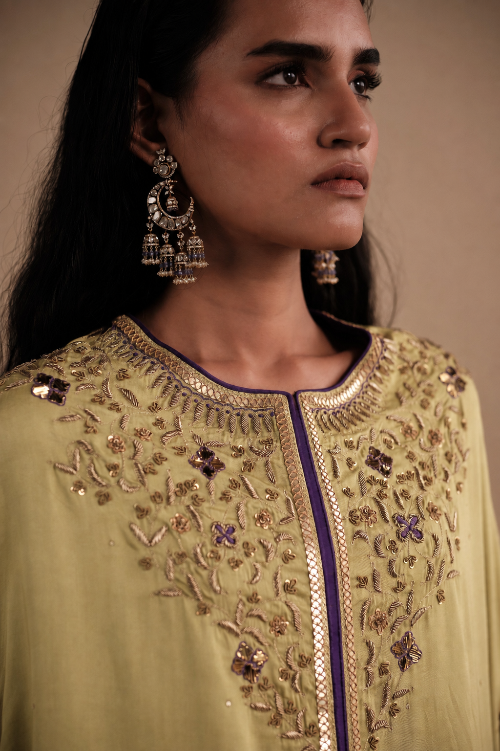 Saanjh Set in Matcha