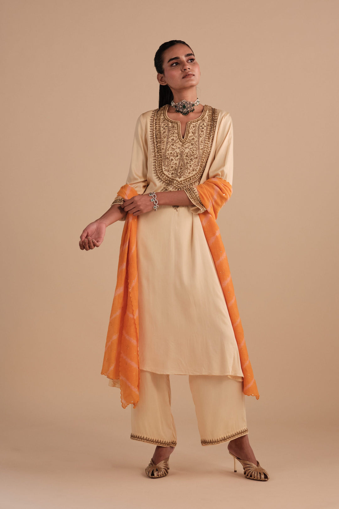 Meera Set in Oat