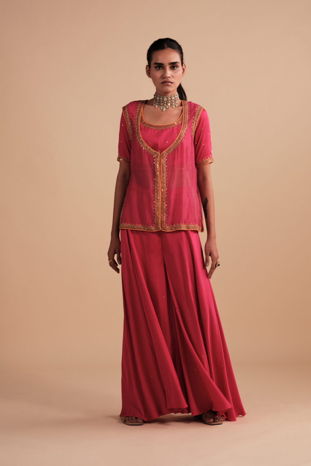 Rumi Set in Rani Pink