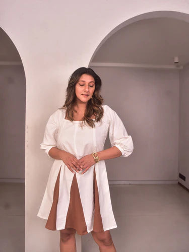 WhySoBlue Jane Panelled Dress