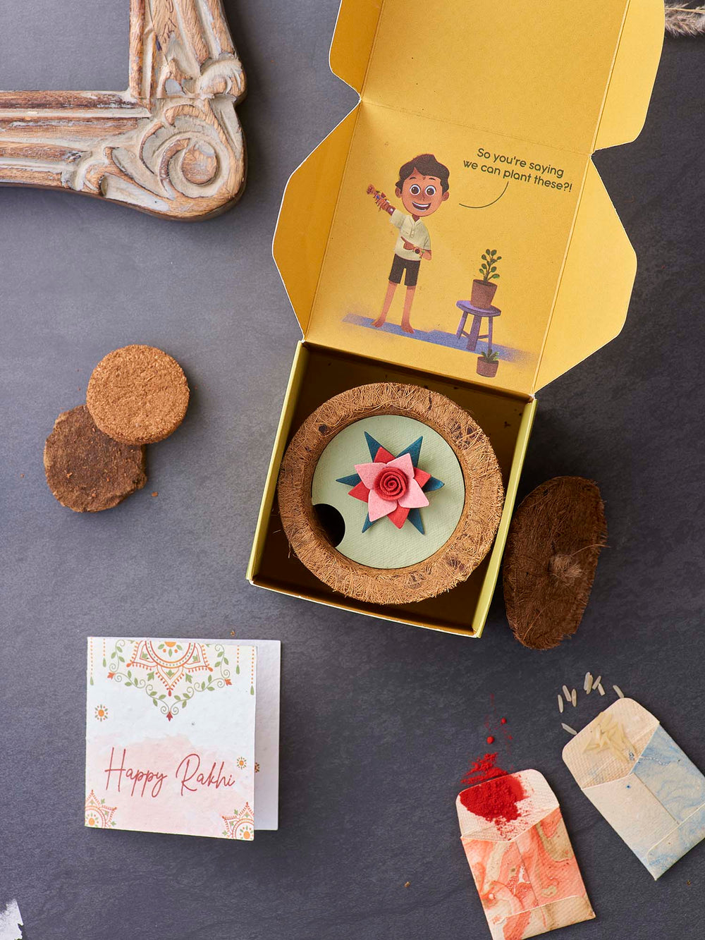 Plantables Jasmine Rakhi Planting Kit