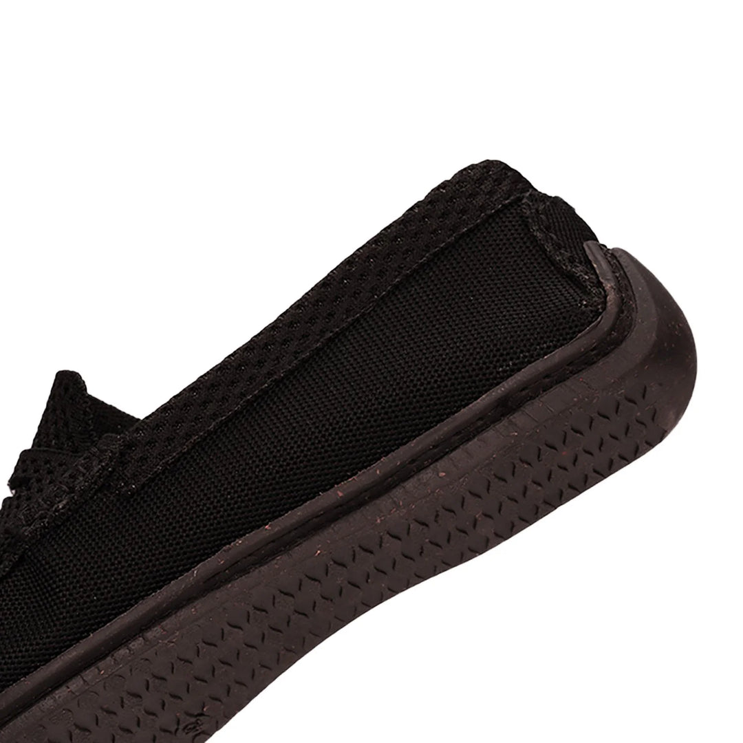 Greensole jet black moc mens shoes loafers