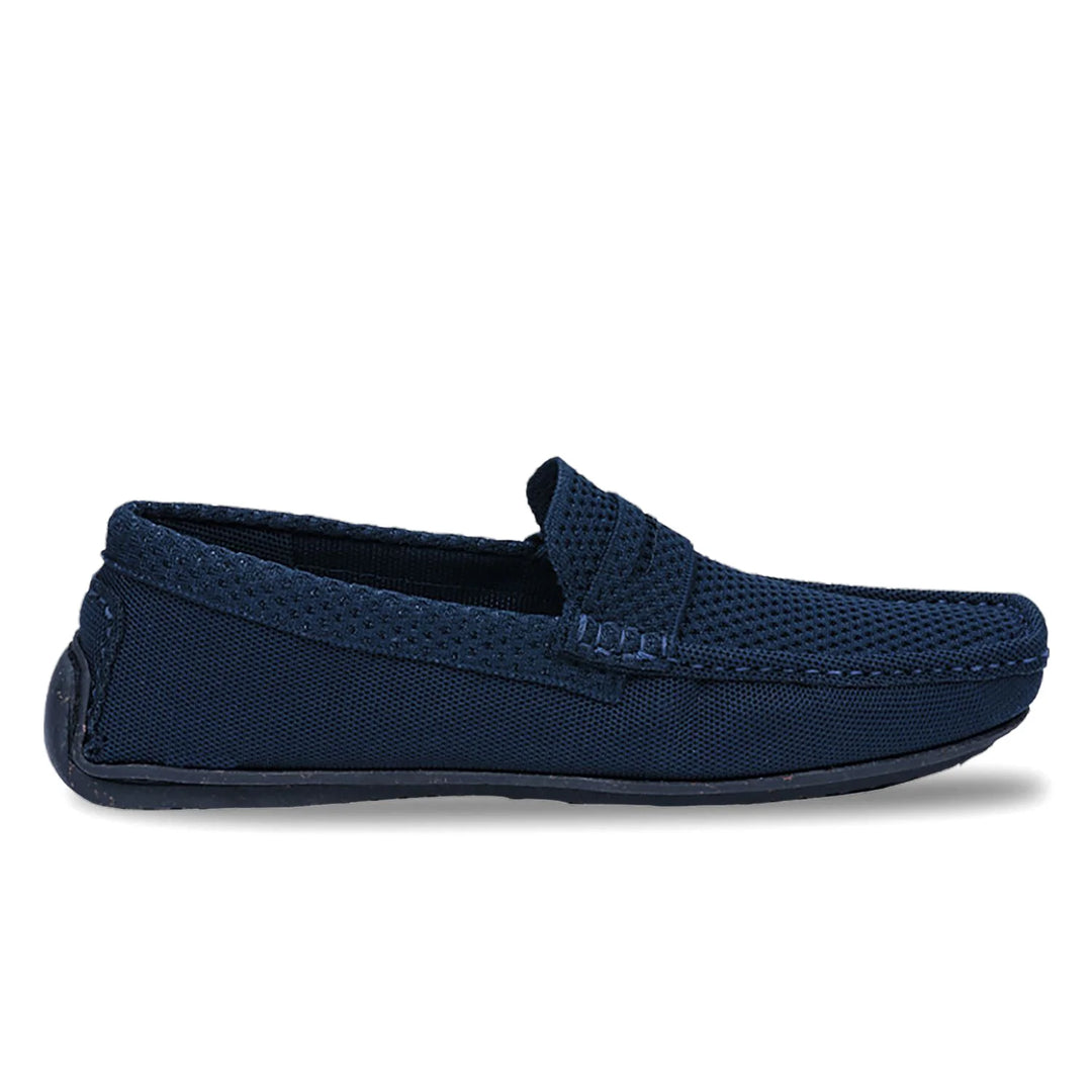 Greensole jet blue moc mens shoes loafers