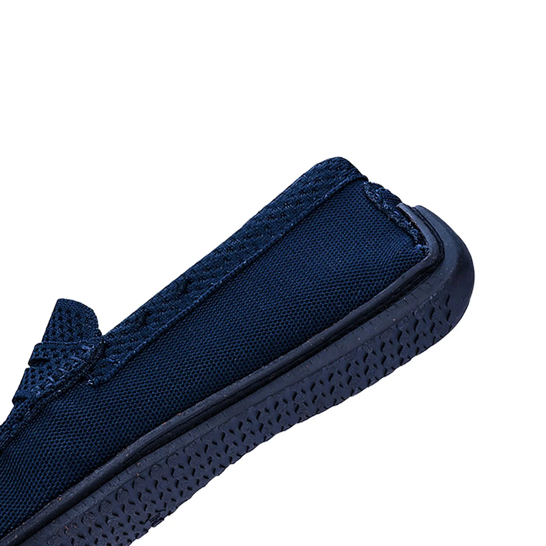 Greensole jet blue moc mens shoes loafers