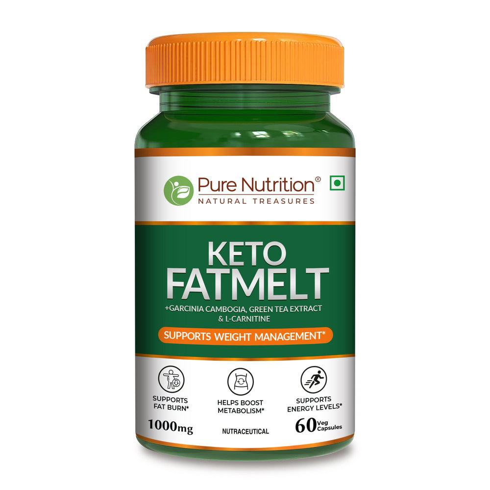 Keto Fatmelt  Garcinia Cambogia, Green Tea & L-Carnitine | Weight Support