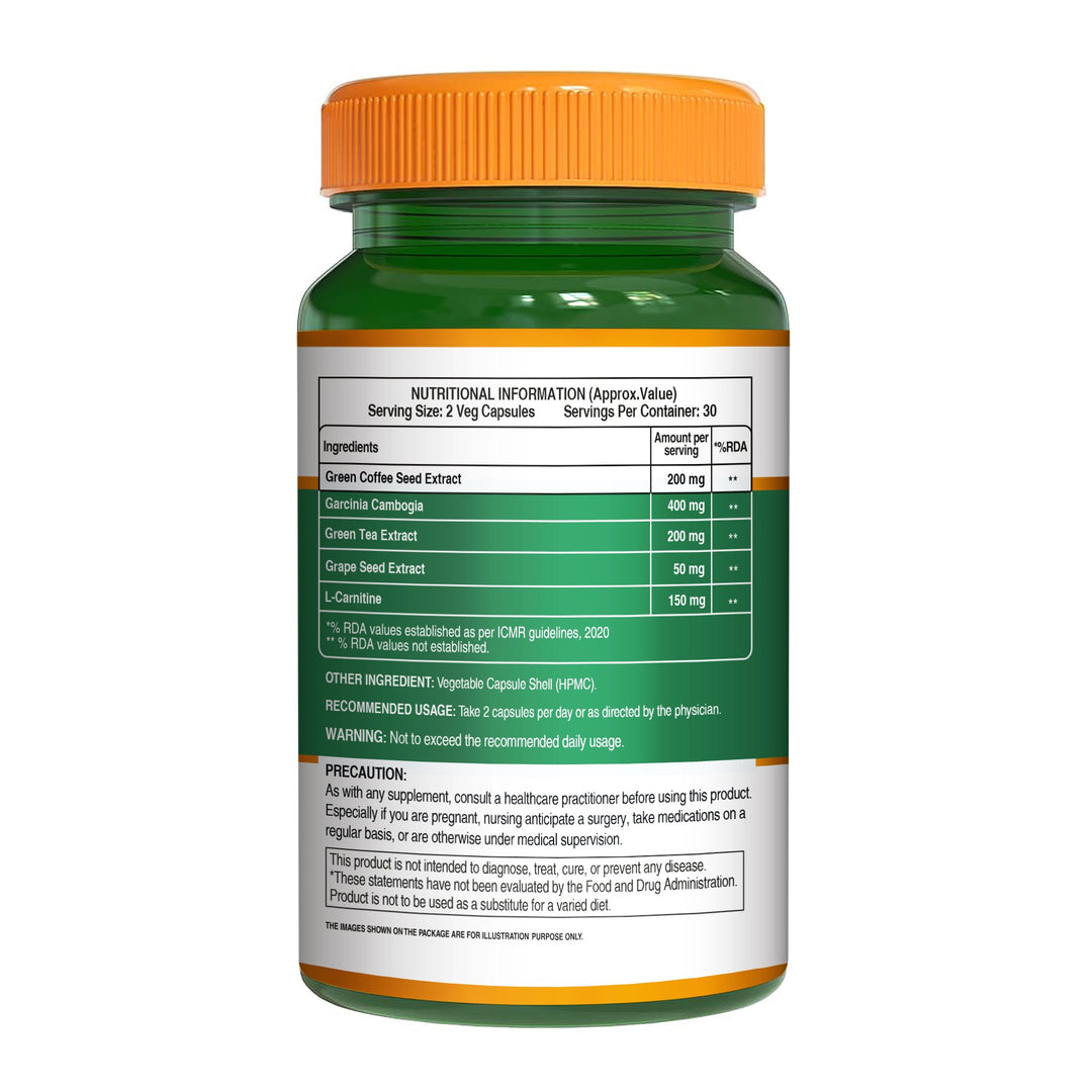 Pure Nutrition Keto Fatmelt | Garcinia Cambogia, Green Tea & L-Carnitine